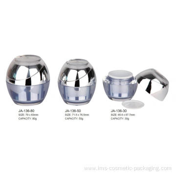 Empty Wholesale Cosmetic Arylic Jar Container